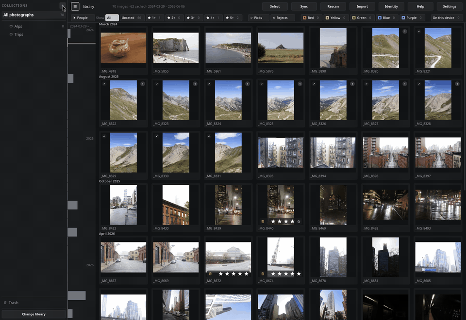 Making Trips, nesting Alps and New York inside it, and opening the parent