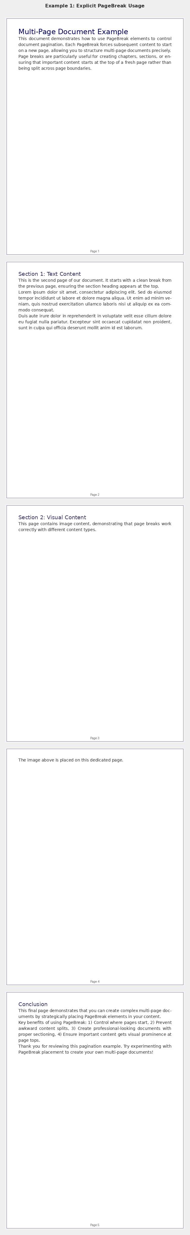 Pagination