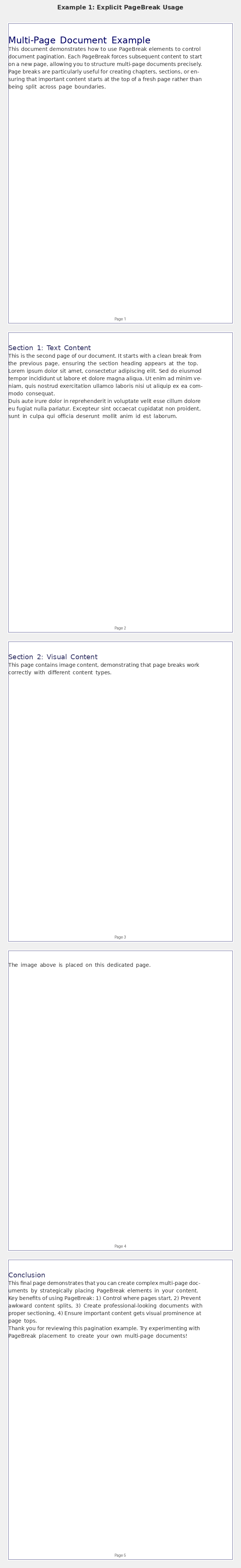 Pagination