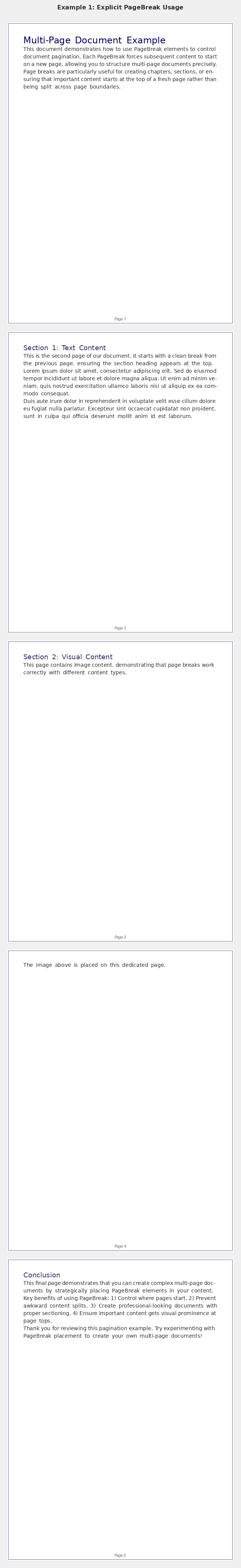 Pagination