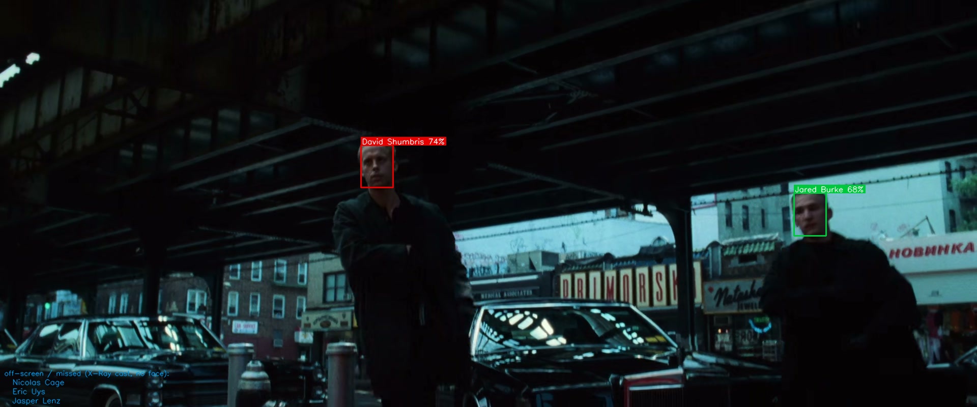 David Shumbris, first out-of-cast name in Lord of War